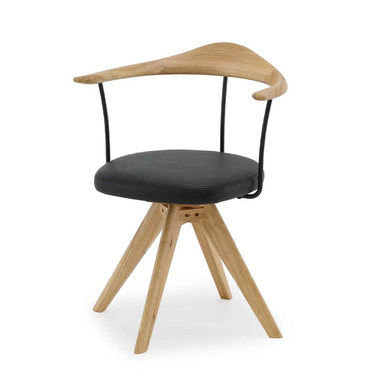 回転式ダイニングチェア(レッチェ LBR)【島忠ホームズ商品】 | ニトリ