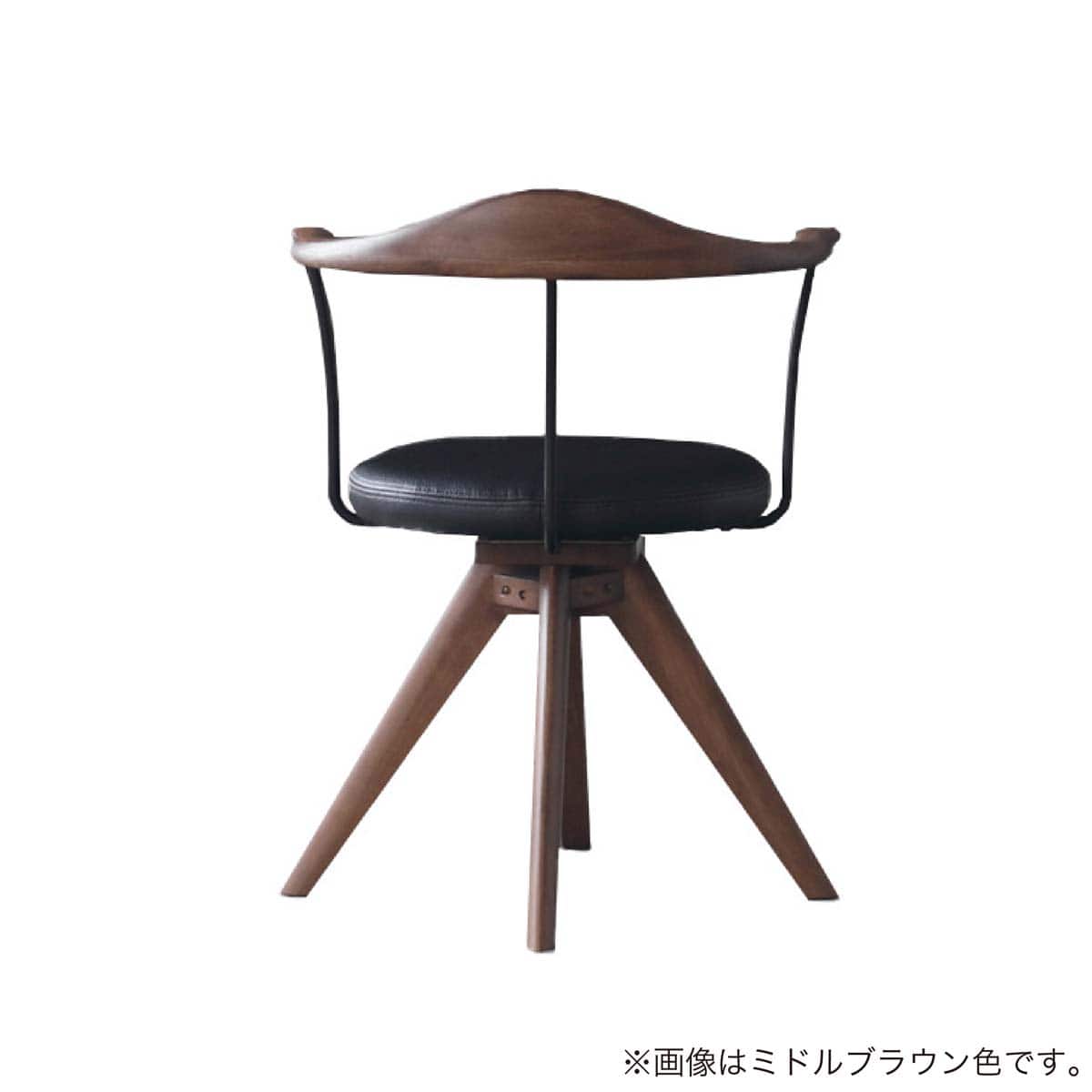 回転式ダイニングチェア(レッチェ LBR)【島忠ホームズ商品】 | ニトリ