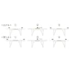 伸長式ダイニングテーブル(ノルド140 LBR)【島忠ホームズ商品】 3枚目画像