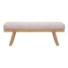 ダイニングベンチ(ビート 130 LBR)【島忠ホームズ商品】 1枚目画像