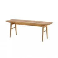 ダイニングベンチ(フランツ 120 LBR)【島忠ホームズ商品】