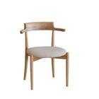 肘付きダイニングチェア(アンセルチェア2 LBR)【島忠ホームズ商品】 1枚目画像