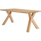 ダイニングテーブル(LEGACY IC-042 165 クロス脚 LBR)【島忠ホームズ商品】 1枚目画像