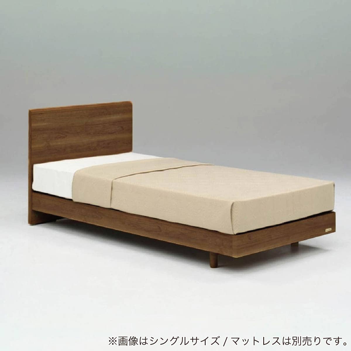 シングル ベッドフレーム(PR70-05 レッグ WN)【島忠ホームズ商品