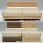 シングル ベッドフレーム(PR70-05 レッグ WN)【島忠ホームズ商品】 4枚目画像