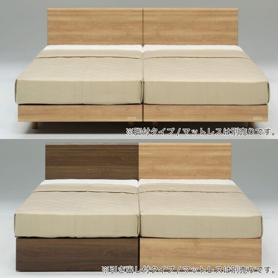 シングル ベッドフレーム(PR70-05 レッグ WN)【島忠ホームズ商品】 4枚目画像