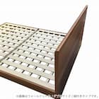 シングル ベッドフレーム(PR70-05 レッグ WN)【島忠ホームズ商品】 6枚目画像