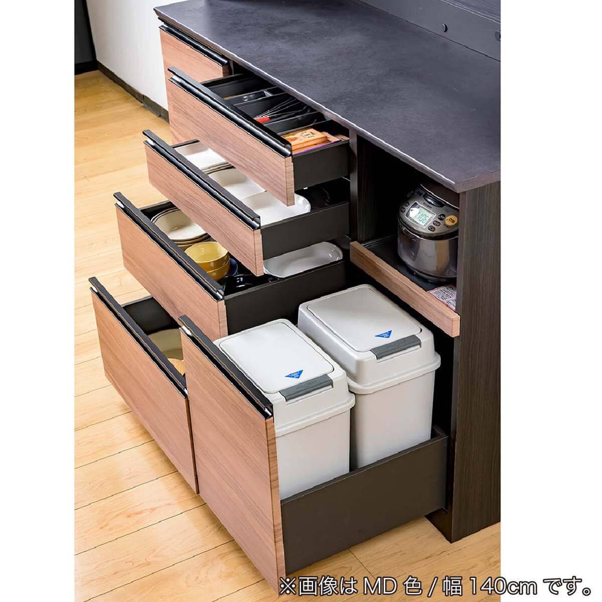 キッチンボード(ココット 幅140cm WHWH)【島忠ホームズ商品】 | ニトリ