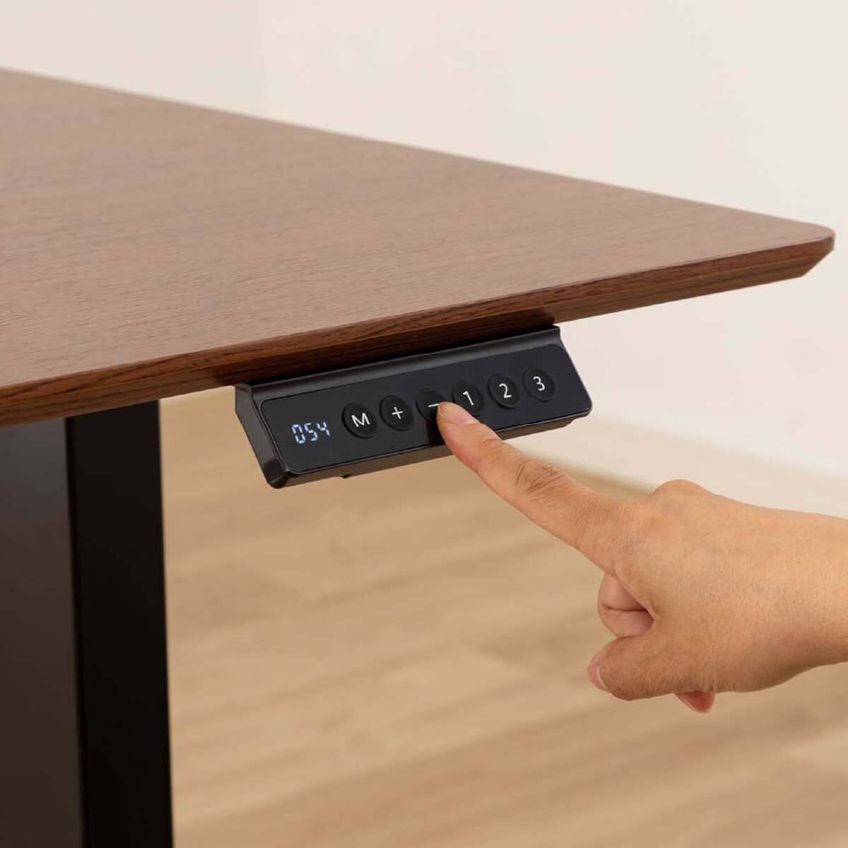 電動昇降リビングテーブル(リーブル 幅120cm BR)【島忠ホームズ商品