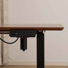 電動昇降リビングテーブル(リーブル 幅120cm BR)【島忠ホームズ商品】 7枚目画像