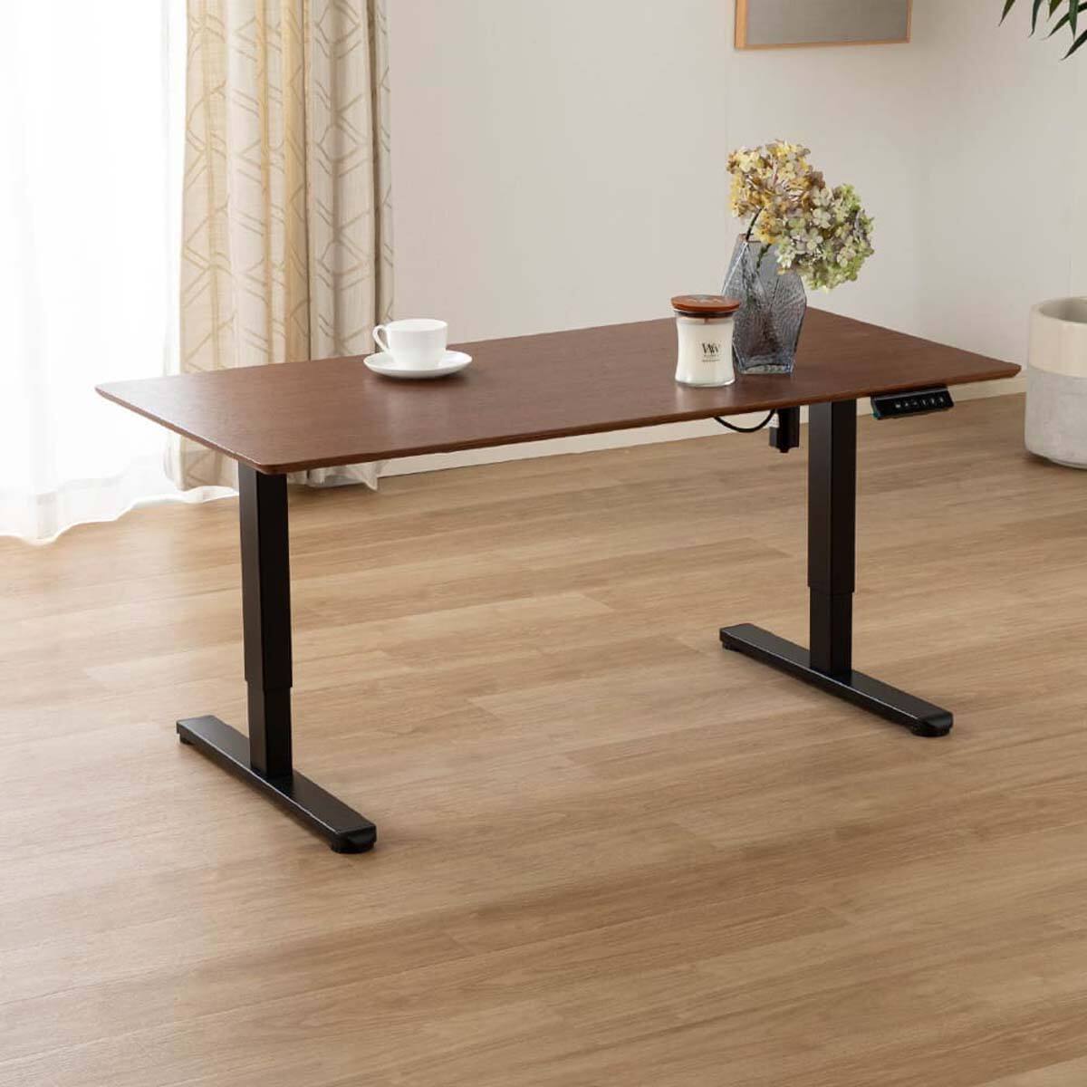 電動昇降リビングテーブル(リーブル 幅120cm BR)【島忠ホームズ商品