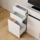 サイドボード(ニース 幅80cm GY木目)【島忠ホームズ商品】 7枚目画像