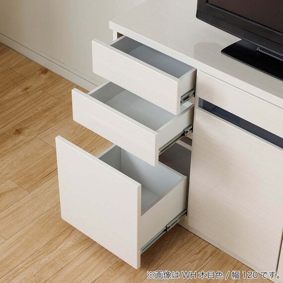 サイドボード(ニース 幅80cm GY木目)【島忠ホームズ商品】 7枚目画像