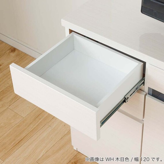 サイドボード(ニース 幅80cm GY木目)【島忠ホームズ商品】 9枚目画像