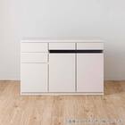 サイドボード(ニース 幅80cm GY木目)【島忠ホームズ商品】 14枚目画像