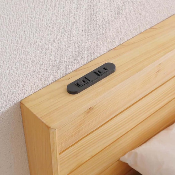 シングル コンセント付きベッドフレーム(ミストラ)【島忠ホームズ商品】 2枚目画像