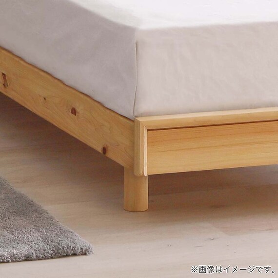 シングル コンセント付きベッドフレーム(ミストラ)【島忠ホームズ商品】 3枚目画像