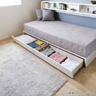 棚・引出し付きデイベッド(テラシアS WH)【島忠ホームズ商品】 6枚目画像