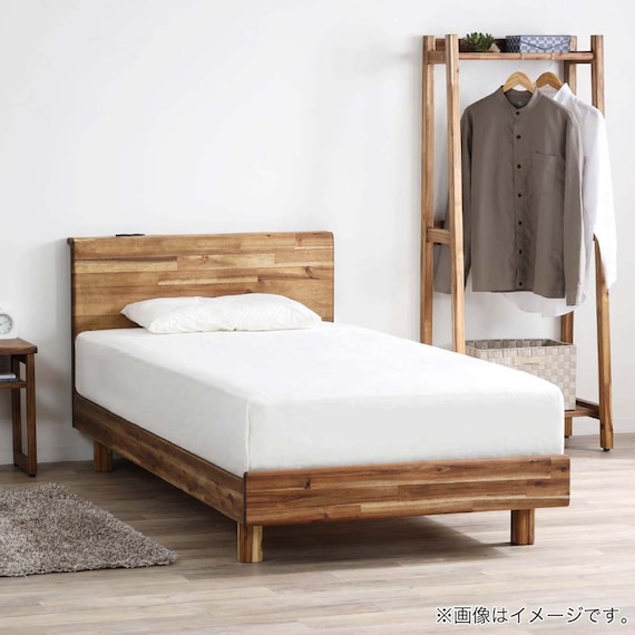 シングル コンセント付きベッドフレーム(グルート)【島忠ホームズ商品】 2枚目画像