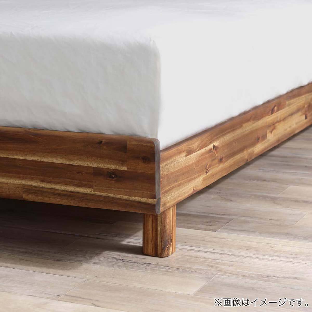 シングル コンセント付きベッドフレーム(グルート)【島忠ホームズ商品