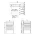 二段ベッド(ニカリア)【島忠ホームズ商品】 10枚目画像