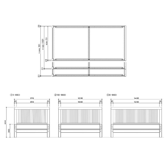 シングル ベッドフレーム(オルガ)【島忠ホームズ商品】 12枚目画像