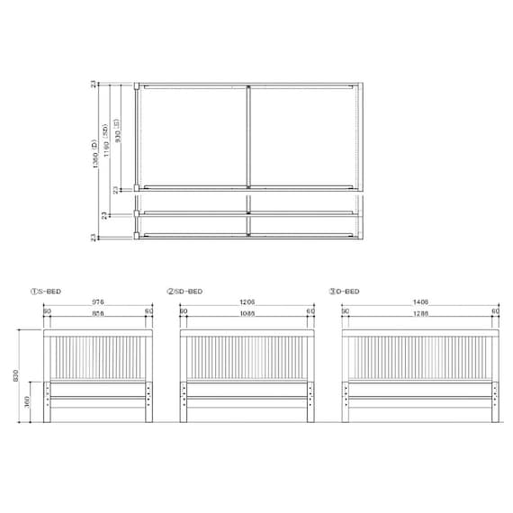 シングル ベッドフレーム(カルス)【島忠ホームズ商品】 9枚目画像