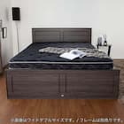 クイーン160マットレス(8.25インチ エッセンシャルブラックカスタム MD 1枚タイプ)【島忠ホームズ商品】 20枚目画像