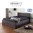 クイーン170マットレス(8.25インチ エッセンシャルブラックカスタム MD 分割タイプ)【島忠ホームズ商品】 2枚目画像