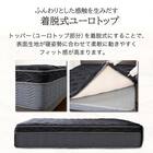 クイーン170マットレス(8.25インチ エッセンシャルブラックカスタム MD 分割タイプ)【島忠ホームズ商品】 5枚目画像