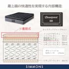 クイーン170マットレス(8.25インチ エッセンシャルブラックカスタム MD 分割タイプ)【島忠ホームズ商品】 8枚目画像