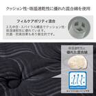 クイーン170マットレス(8.25インチ エッセンシャルブラックカスタム MD 分割タイプ)【島忠ホームズ商品】 9枚目画像