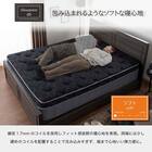 クイーン160マットレス(8.25インチ エッセンシャルブラックカスタム SF 1枚タイプ)【島忠ホームズ商品】 3枚目画像