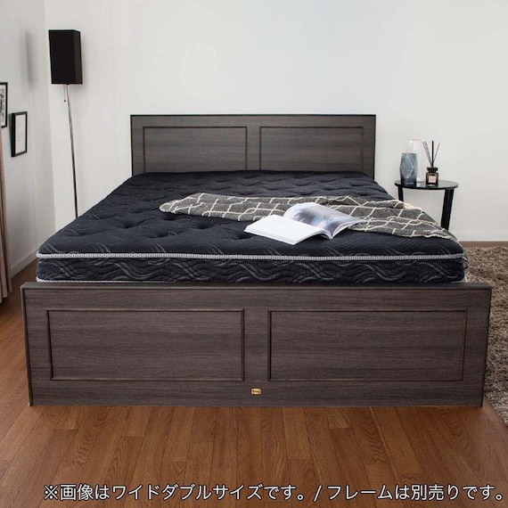 クイーン160マットレス(8.25インチ エッセンシャルブラックカスタム SF 1枚タイプ)【島忠ホームズ商品】 21枚目画像