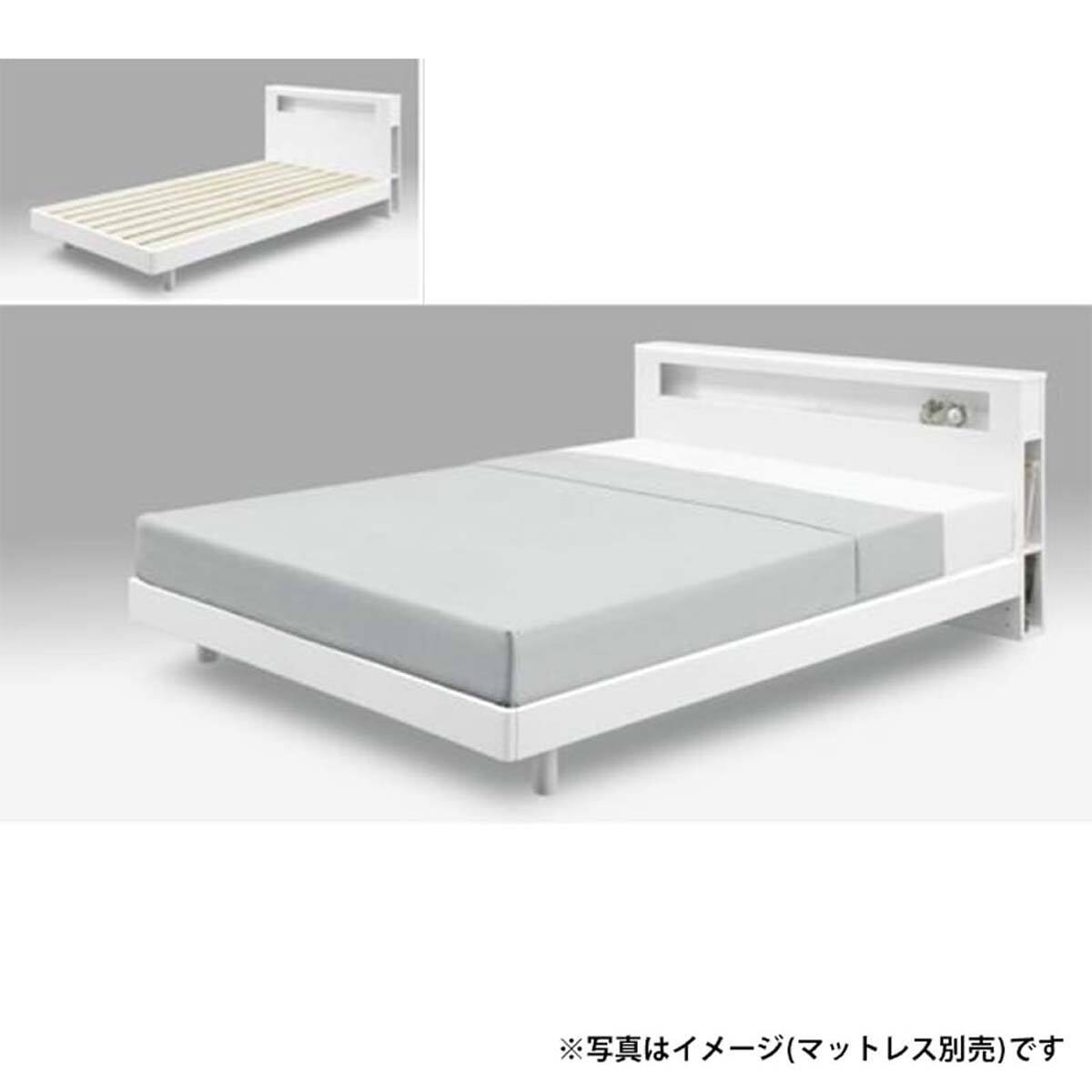 ダブル ベッドフレーム(リバティ WH)【島忠ホームズ商品】 | ニトリ