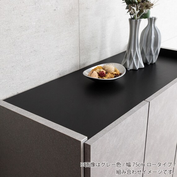 シューズボックス(シャーク 幅100cmロータイプ BE)【島忠ホームズ商品】 5枚目画像