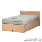 シングル 収納付きベッドフレーム(シエラフラット 深型引付き NA)【島忠ホームズ商品】 1枚目画像