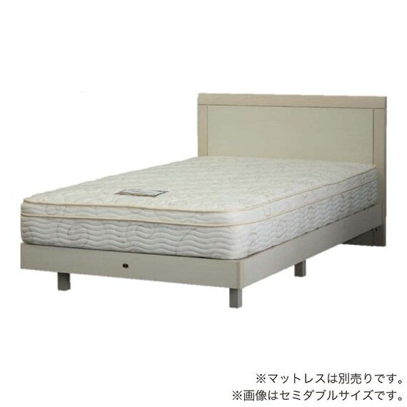 シングル ベッドフレーム(シエラフラット ステーション WH)【島忠ホームズ商品】 1枚目画像