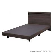 棚・コンセント付きベッドフレーム(シエラ スリムシェルフ ステーション)【島忠ホームズ商品】