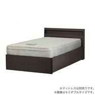 棚・コンセント・収納付きベッドフレーム(シエラ スリムシェルフ 深型引付き)【島忠ホームズ商品】