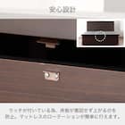 シングル 棚・コンセント・収納付きベッドフレーム(シエラ スリムシェルフ リフト WH)【島忠ホームズ商品】 7枚目画像