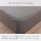 シングル 棚・照明・コンセント付きベッドフレーム(シエラシェルフ ダブルクッション WH)【島忠ホームズ商品】 8枚目画像