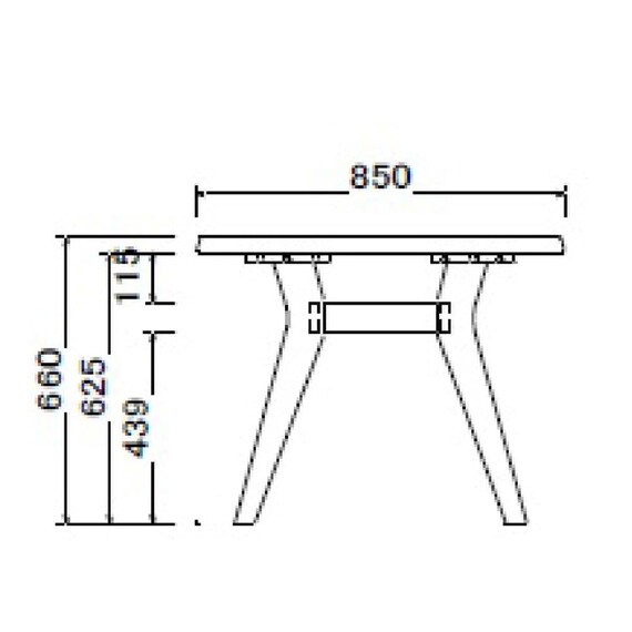 リビングダイニングテーブル(ファム 幅120cm LBR)【島忠ホームズ商品】 4枚目画像