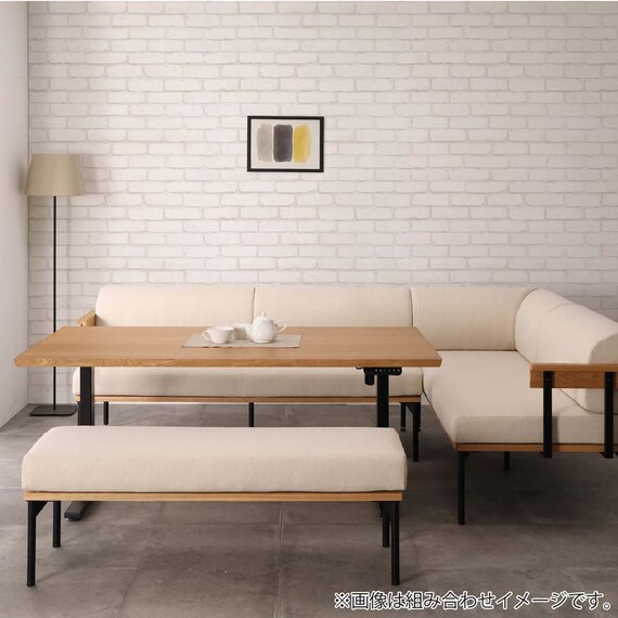 電動昇降テーブル(リネット 幅155cm)【島忠ホームズ商品】 2枚目画像