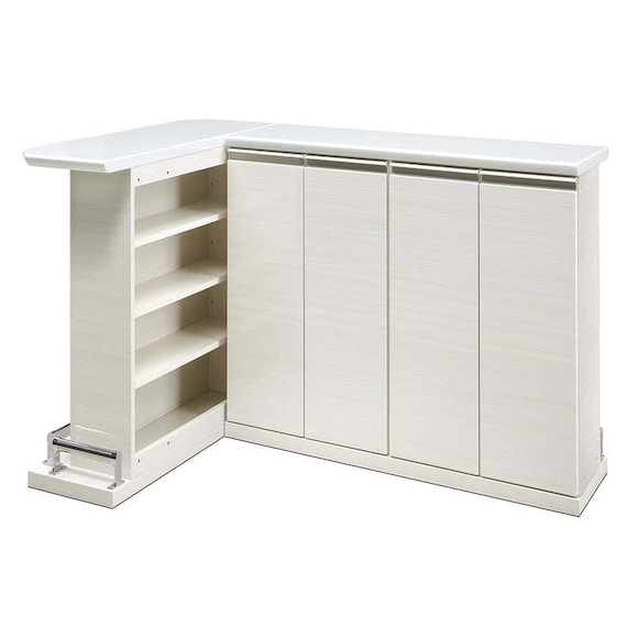 バーカウンター(ストック 幅140cm)【島忠ホームズ商品】 3枚目画像