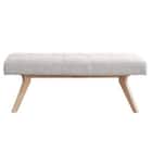 リビングダイニングベンチ(フューズ 幅130cm LBR/CBR)【島忠ホームズ商品】 1枚目画像