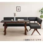 リビングダイニングベンチ(フューズ 幅130cm LBR/CBR)【島忠ホームズ商品】 3枚目画像