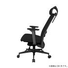 デスクチェア(アトム エアシート BK/LGY)【島忠ホームズ商品】 14枚目画像