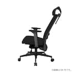 デスクチェア(アトム エアシート BK/LGY)【島忠ホームズ商品】 14枚目画像