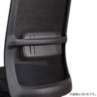 デスクチェア(アトム エアシート BK/LGY)【島忠ホームズ商品】 16枚目画像